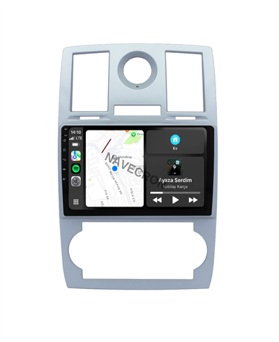CHYRSLER 300C GRİ 8/128 UYUMLU ANDROID MULTİMEDYA (2005-08)
