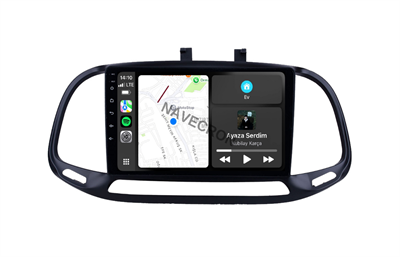 FIAT DOBLO D4 4/64 UYUMLU ANDROID MULTİMEDYA (2015-23)