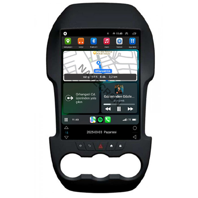 FORD RANGER UYUMLU TESLA 2/32 ANDROID MULTİMEDYA (2012-15)