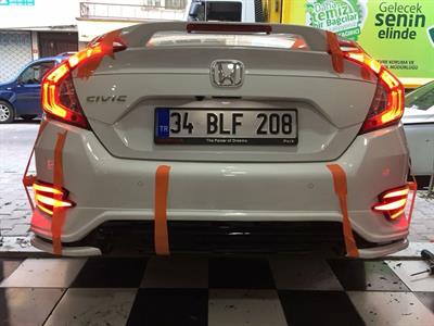 HONDA CİVİC FC5 TURBO ARKA EK
