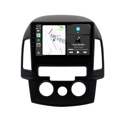 HYUNDAI I30 ANALOG AC 8/128 UYUMLU ANDROID MULTİMEDYA (2008-11)