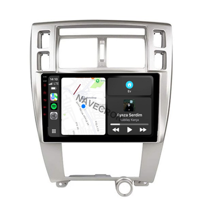 HYUNDAI TUCSON GRİ 4/64 UYUMLU ANDROID MULTİMEDYA (2005-13)