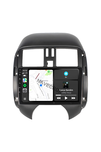 NISSAN MICRA 6/128 UYUMLU ANDROID MULTİMEDYA (2013-18)
