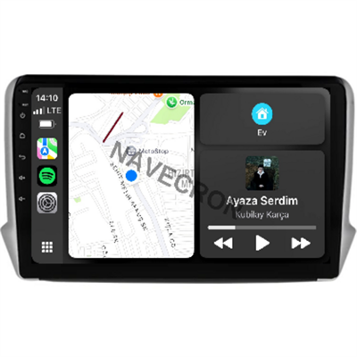 PEUGEOT 2008 6/128 UYUMLU ANDROID MULTİMEDYA (2020+)
