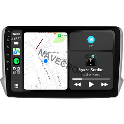 PEUGEOT 2008 8/128 UYUMLU ANDROID MULTİMEDYA (2020+)