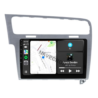 VOLKSWAGEN GOLF 7 GRİ 4/64 UYUMLU ANDROID MULTİMEDYA (2012-20)