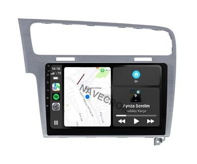 VOLKSWAGEN GOLF 7 GRİ 8/128 UYUMLU ANDROID MULTİMEDYA (2012-20)