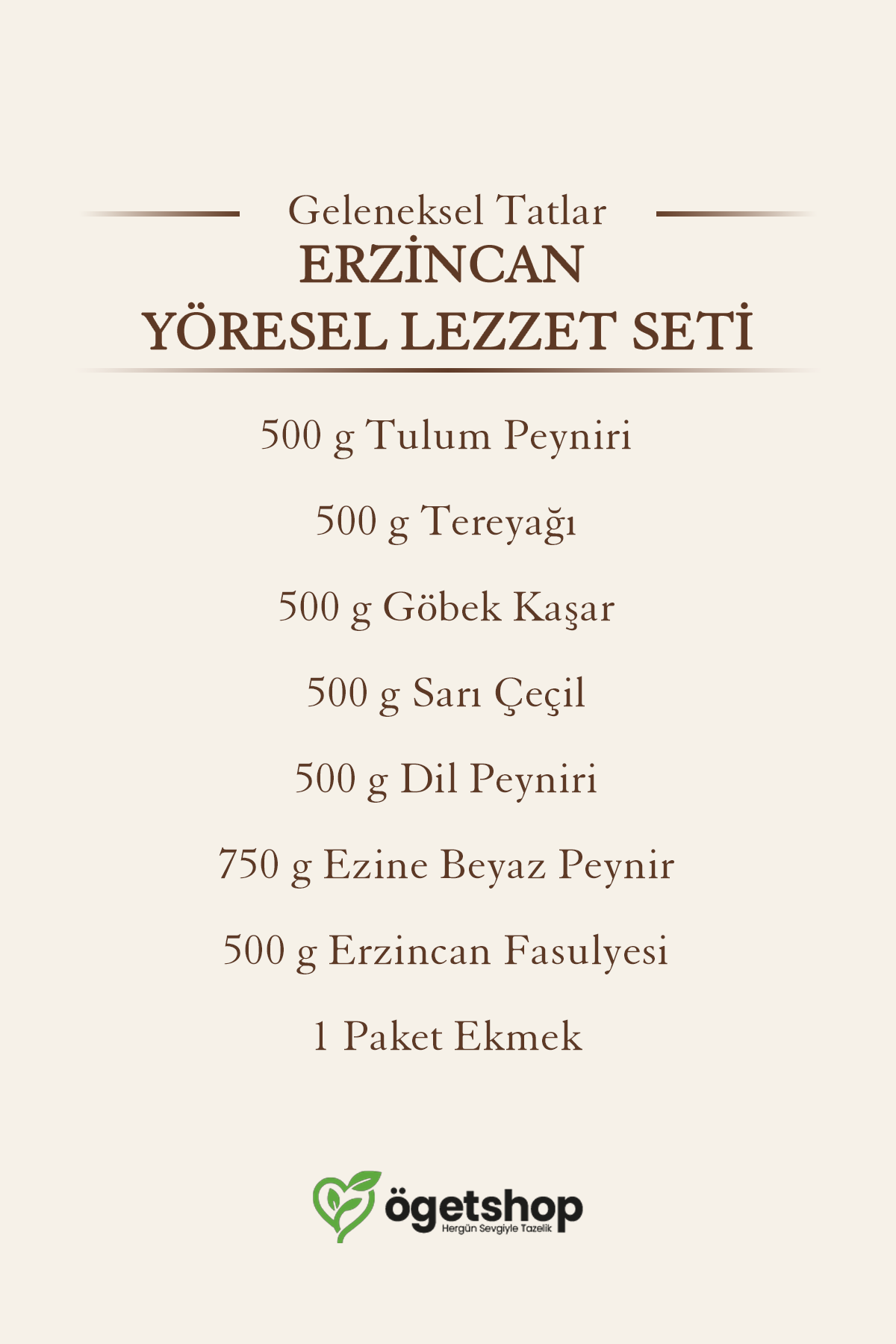 Yöresel Kahvaltı Seti - Organik Ürünler ve Katkısız Peynirler