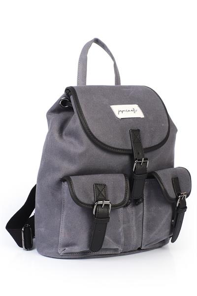 Cepli Kanvas Sırt Çantası