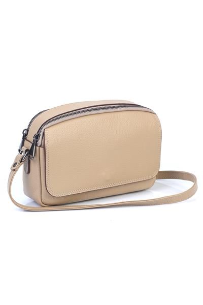 Hakiki Deri Kadın Çapraz Omuz Çantası YC012078DRL