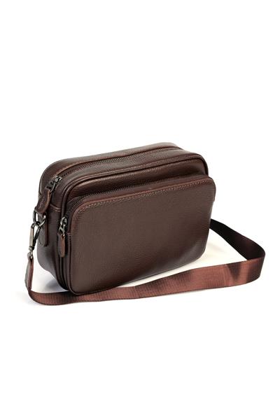 Hakiki Deri Kadın Çapraz Omuz Çantası YC012063DRL