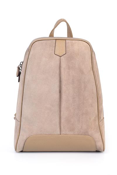 Hakiki Deri Süet Kadın Sırt Çantası YC040737HSD