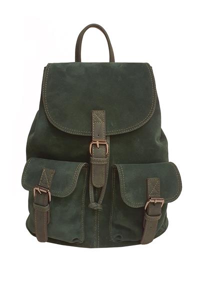 Hakiki Deri Süet Kadın Sırt Çantası YC041947DSU
