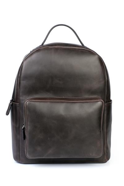 Hakiki Deri Unisex Sırt Çantası GN042040DCR