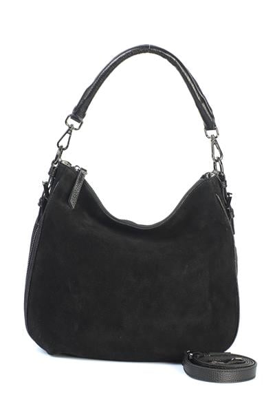 Hakiki Süet Deri Kadın Omuz/Çapraz Çantası YC012090HSD