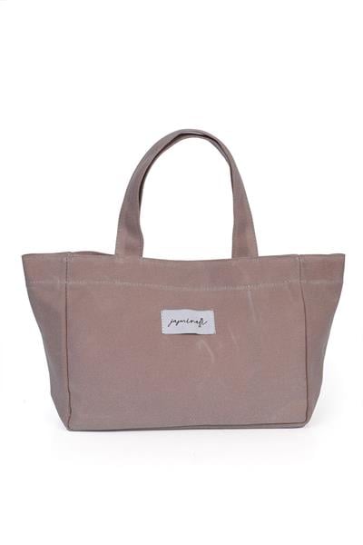 Uzun Saplı Kanvas Çanta