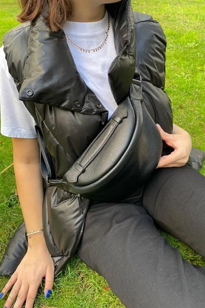 Hakiki Deri Kadın Bel Çantası YC042019DDZ