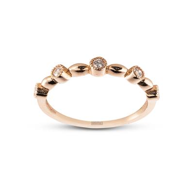 0.13 Karat Pırlanta Retro Yüzük