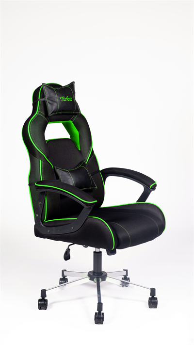 Türksit Range Yastıklı Yönetici ve Oyuncu Koltuğu F,Yeşil
