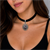 İznik Çini Desenli El Yapımı Vintage Choker