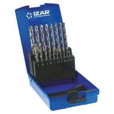 1-10 Mm İzar 19 Parça Taşlanmış Matkap Ucu Seti