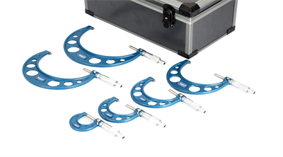 Dasqua 0-150Mm 6 Parça Mekanik Mikrometre Seti 0,001