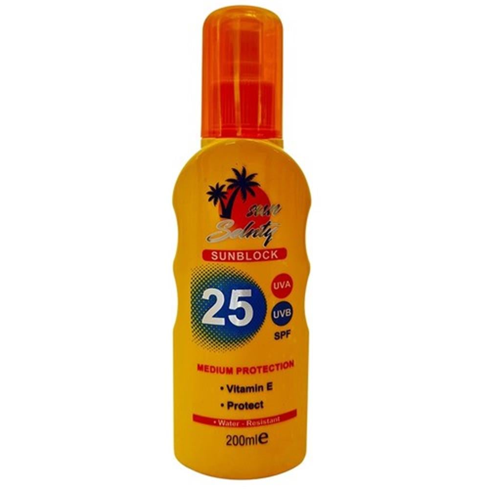 SUN SELNTY SUNBLOCK 25 FACTOR GÜNEŞ KREMİ 200ML