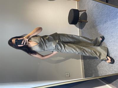 Bağlamalı Yelek Pantolon Takım