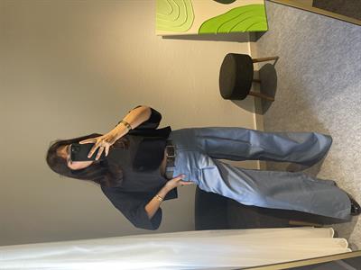 İspanyol Paça Keten Pantolon