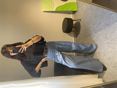 İspanyol Paça Keten Pantolon