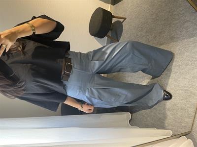 İspanyol Paça Keten Pantolon