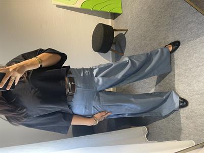 İspanyol Paça Keten Pantolon