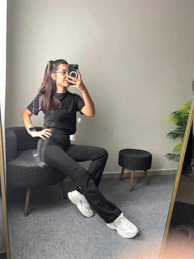 İSPANYOL PAÇA YÜKSEK BEL TAYT