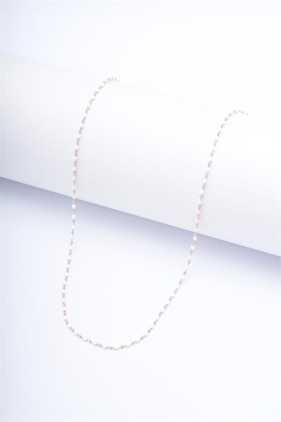 VIP GOLD KOLYE K-19(60CM) BEYAZ