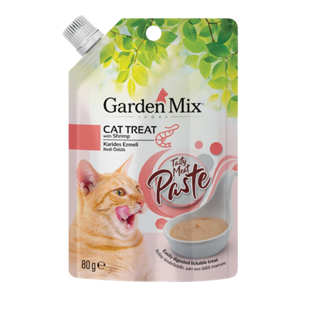 Garden Mix Tavuk ve Karidesli Ezme Kedi Ödülü 80 gr