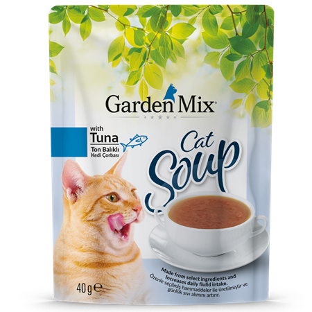Garden Mix Ton Balıklı Kedi Çorbası 40gr