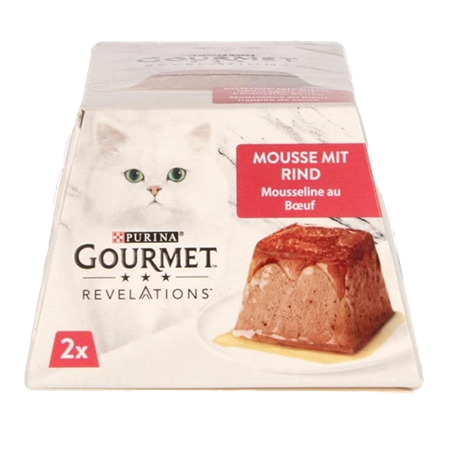 Gourmet Revelations Sığır Etli Kedi Yaş Maması 2x57gr