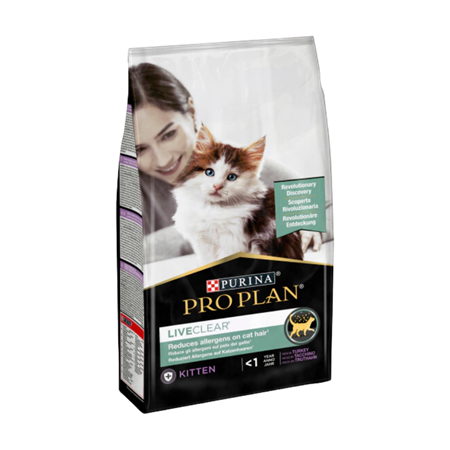Pro Plan LiveClear Hindili Alerjen Azaltan Yavru Kedi Maması 1,4kg