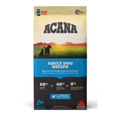 Acana Heritage Adult Tavuklu ve Balıklı Tahılsız Yetişkin Köpek Maması 17 kg
