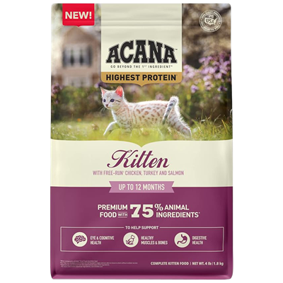 Acana Kitten Yüksek Proteinli Tahılsız Yavru Kedi Maması 1,8kg