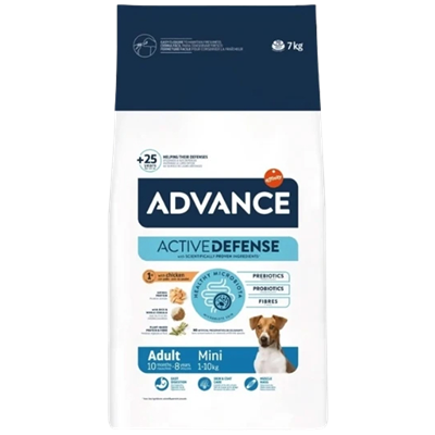 Advance Mini Adult Tavuklu ve Pirinçli Küçük Irk Yetişkin Köpek Maması 7 Kg