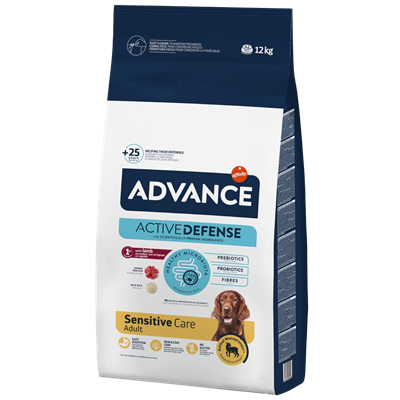 Advance Sensitive Kuzu Etli ve Pirinçli Hassas Yetişkin Köpek Maması 12KG