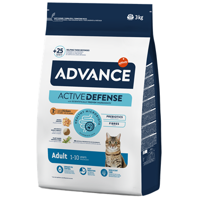 Advance Tavuklu ve Pirinçli Yetişkin Kedi Maması 3kg