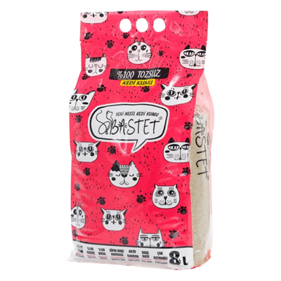 Bastet Premium Doğal 8 lt Kedi Kumu