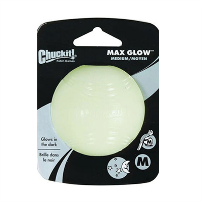 Chuckit! Max Glow Gece Parlayan Köpek Oyun Topu Orta Boy