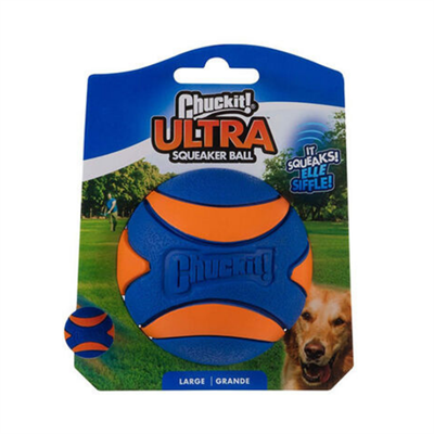 Chuckit! Ultra Squeaker Sesli Köpek Oyun Topu Büyük Boy
