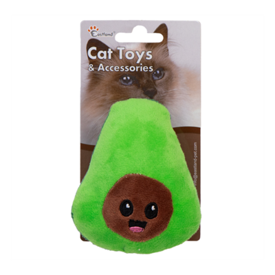 Eastland Catnipli Hışırtılı Peluş Avokado 11,5 cm