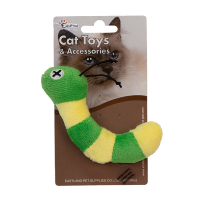 Eastland Catnipli Peluş Dijital Sesli Tırtıl 13 cm