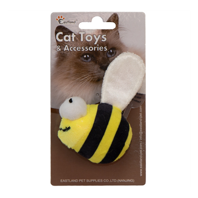 Eastland Catnipli Peluş Dijital Sesli Arı 6,5 cm