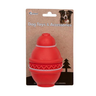 Eastland Plastik Ödül Hazneli Kabak Şeklinde Köpek Oyuncağı 10cm